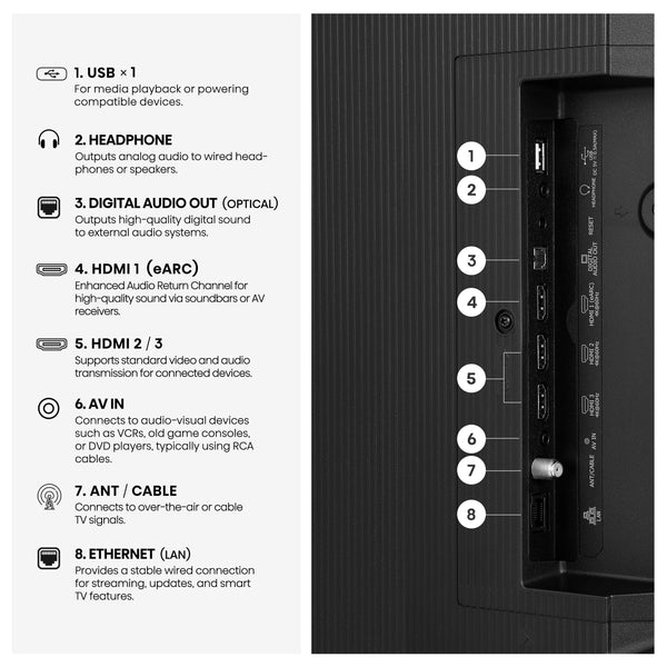 Hisense - 50" Class QD6 Hi-QLED Series 4K UHD Smart Roku TV (2026)