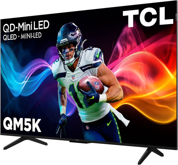 TCL - 50" Class QM5K Series 4K UHD HDR QD-Mini LED Smart TV with Google TV (2025)