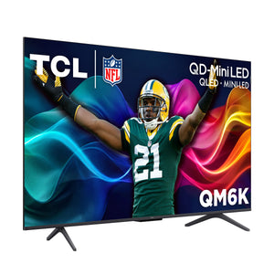 TCL - 50" Class QM6K Series 4K UHD HDR QD Mini LED Smart TV with Google TV (2025)