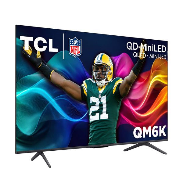 TCL - 50" Class QM6K Series 4K UHD HDR QD Mini LED Smart TV with Google TV (2025)