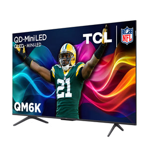 TCL - 50" Class QM6K Series 4K UHD HDR QD Mini LED Smart TV with Google TV (2025)