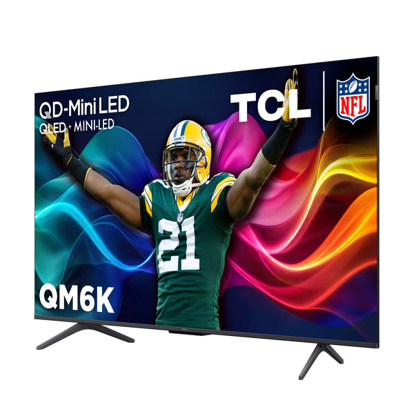 TCL - 50" Class QM6K Series 4K UHD HDR QD Mini LED Smart TV with Google TV (2025)