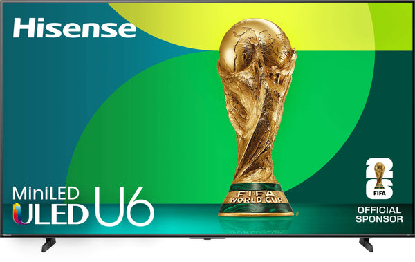 Hisense - 50" Class U6 Series MiniLED QLED UHD 4K HDR Smart Fire TV (2026)