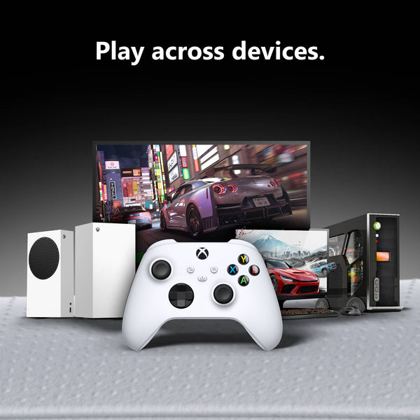 Microsoft - Xbox Wireless Controller for Xbox Series X, Xbox Series S, Xbox One, PCs, and Cloud-Enabled Devices - Robot White
