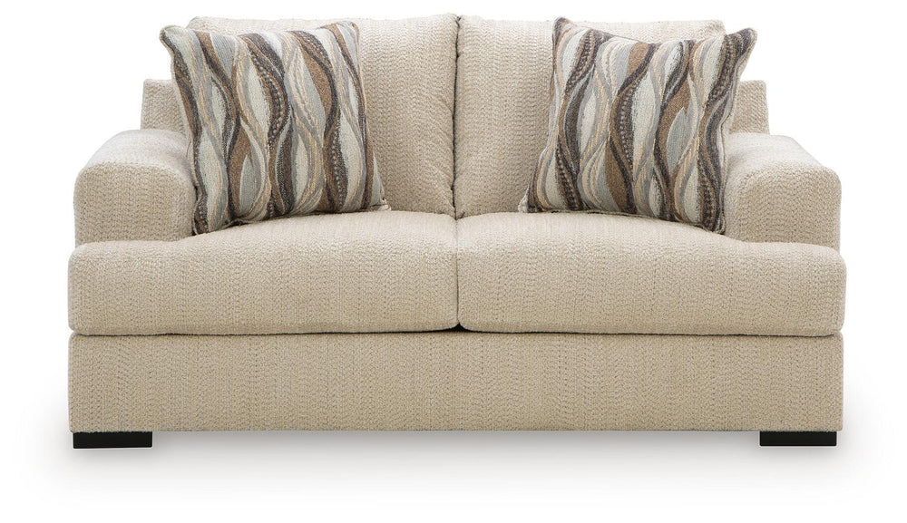 Lofwood - 2 Pc. - Sofa And Loveseat - Oatmeal