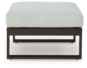 Beachloft - Otomana con cojín - Negro / Gris