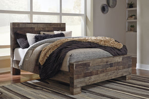 Derekson - Panel Bed #queen #none
