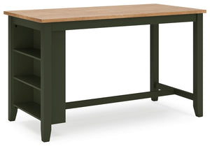 Gesthaven - Rectangular Dining Room Counter Set #green