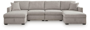 ModMax Luxe - Sectional #4pc.doublestoragechaisesectional