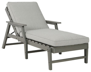 Visola - Sillón de descanso con cojín - Gris