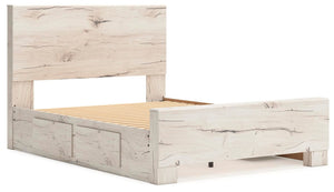 Lawroy - Panel Bed With Storage #full #2underbedstorageunits|underbedstorage
