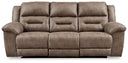 Stoneland - Power Reclining Sofa #lightbrown
