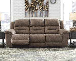 Stoneland - Power Reclining Living Room Set #lightbrown