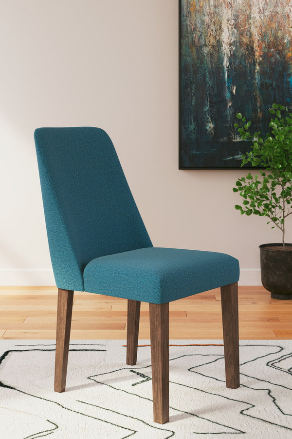 Lyncott - Dining Room Table Set #blue