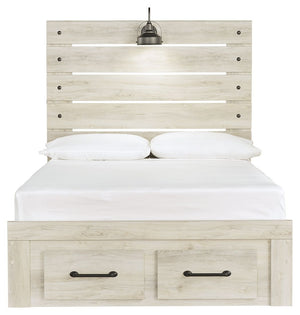 Cambeck - Panel Bed #full #2drawers