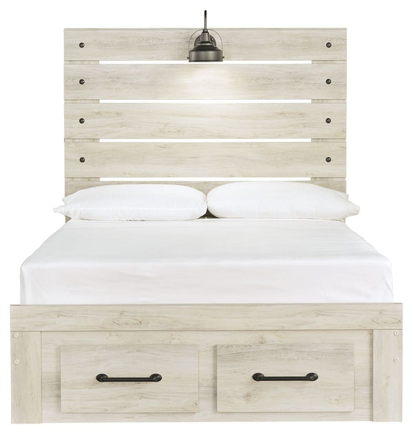 Cambeck - Panel Bed #full #2drawers