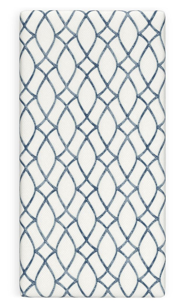 12 Inch Chime Elite 2.0 - Twin Mattress - White / Blue