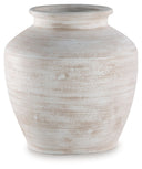 Meadie - 12" Vase #white