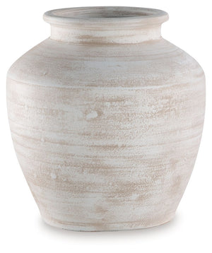 Meadie - 12" Vase #white