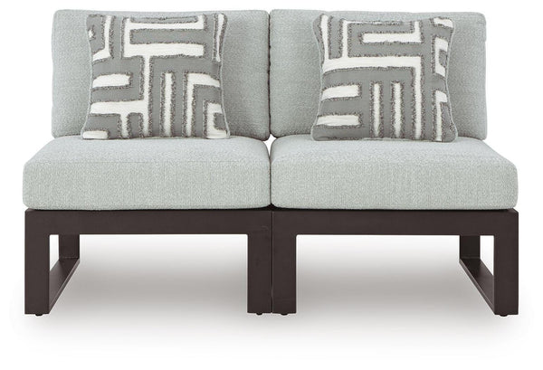 Beachloft - 2-Piece Outdoor Sectional - Black