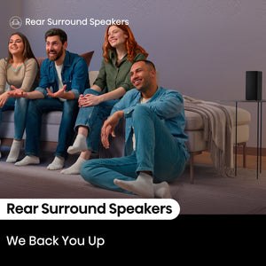 Hisense - 5.1 Channel 540W Soundbar with Wireless 6.5" Subwoofer and 2 Rear Speakers (HS5100) - Black