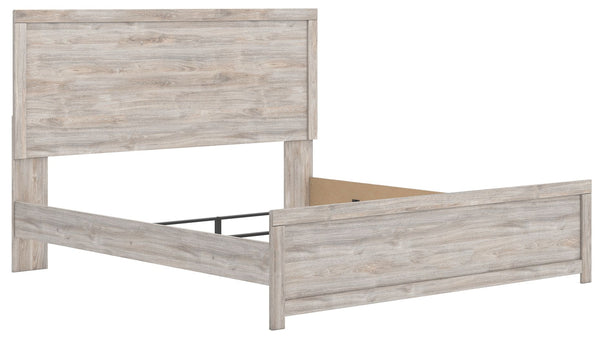 Broachmyn - Panel Bed #lightgray #king