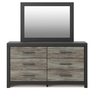 Broachmyn - Six Drawer Dresser #black #dresser&mirror