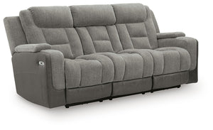 Mixed Motion - Power Reclining Sofa With Adjustable Headrest #gray
