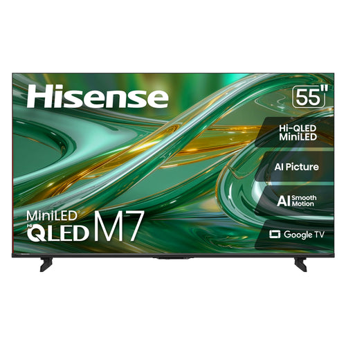 Hisense - 55" Class M7 MiniLED Series Hi-QLED 4K UHD Smart Roku TV (2026)