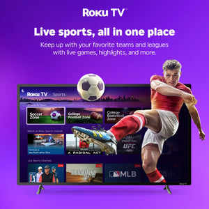 Hisense - 55" Class QD6 Hi-QLED Series 4K UHD Smart Roku TV (2026)