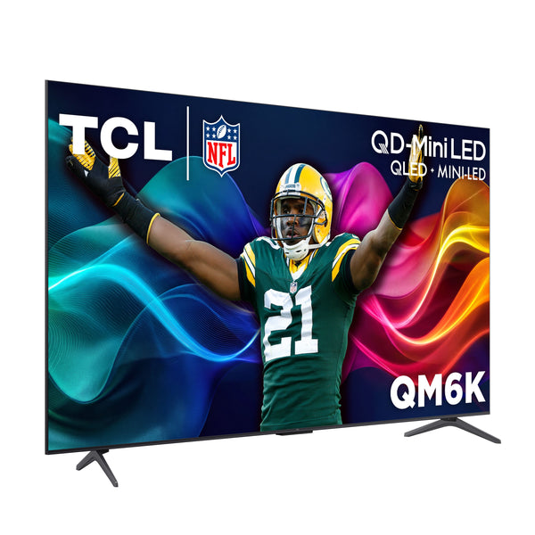 TCL - 55" QM6K Series 4K UHD HDR QD Mini LED Smart TV with Google TV (2025)