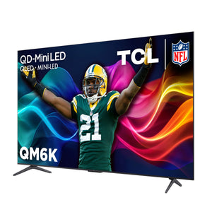 TCL - 55" QM6K Series 4K UHD HDR QD Mini LED Smart TV with Google TV (2025)