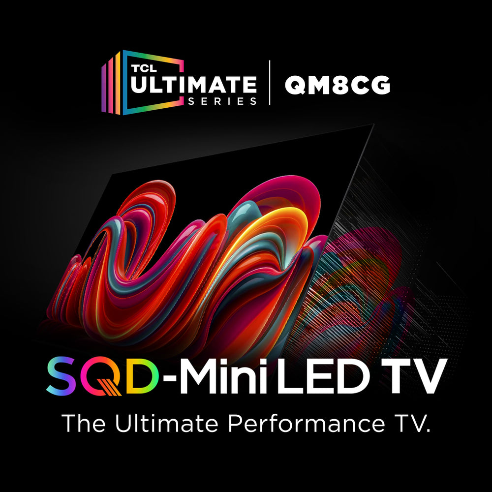 TCL - 55" QM8CG Series SQD-Mini LED 4K UHD HDR Smart TV with Google TV (2026)