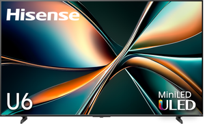 Hisense - 55" Class U6 Series MiniLED QLED UHD 4K HDR Smart Fire TV (2025)