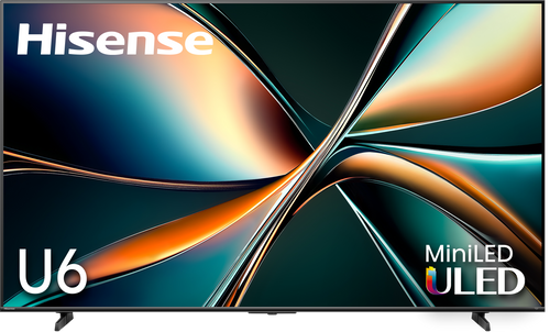 Hisense - 55" Class U6 Series MiniLED QLED UHD 4K HDR Smart Fire TV (2025)