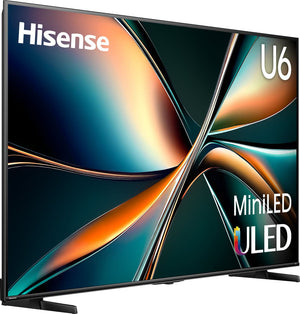 Hisense - 55" Class U6 Series MiniLED QLED UHD 4K HDR Smart Fire TV (2025)