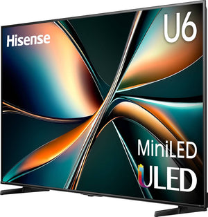 Hisense - 55" Class U6 Series MiniLED QLED UHD 4K HDR Smart Fire TV (2026)