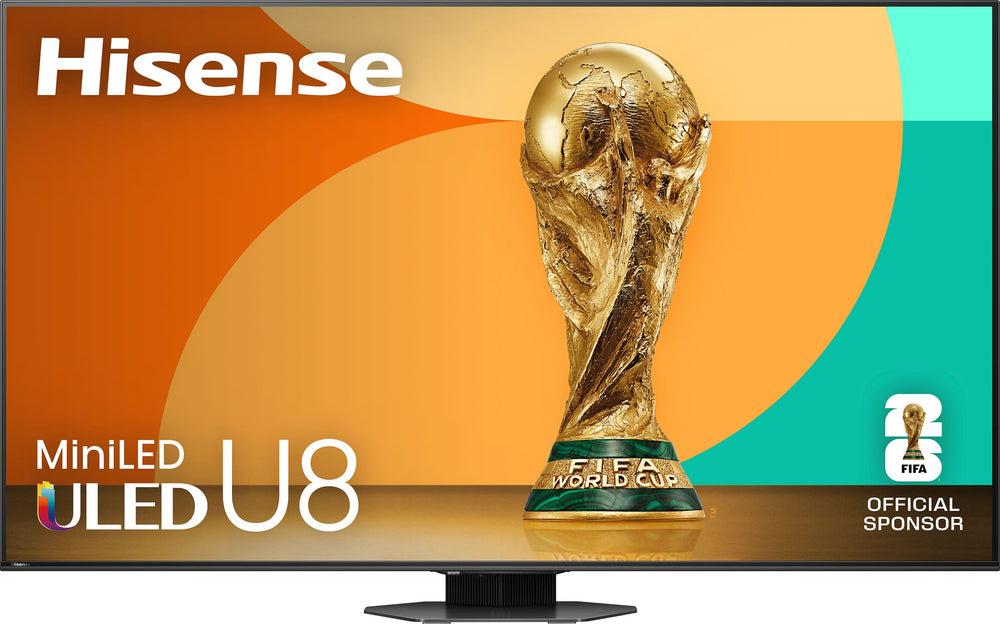 Hisense - 55" Class U8 Series MiniLED QLED UHD 4K HDR Smart Google TV (2025)