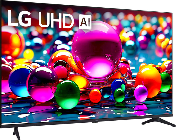 LG - 55” Class UA77 Series LED AI 4K UHD Smart webOS TV (2025)