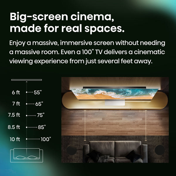 Hisense - 55" Class UR8 RGB MiniLED Series UHD 4K HDR Smart Google TV (2026)