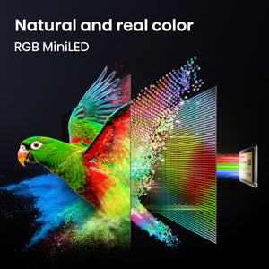 Hisense - 55" Class UR8 RGB MiniLED Series UHD 4K HDR Smart Google TV (2026)