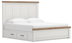 Savonport - Panel Storage Bed #king #2underbedstorageunits