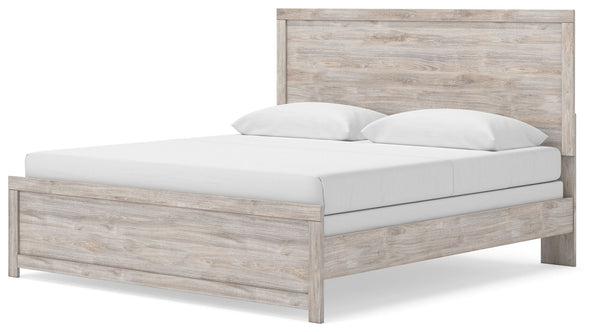 Broachmyn - Panel Bed #lightgray #king