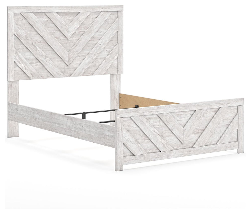 Cayboni - Panel Bed #full