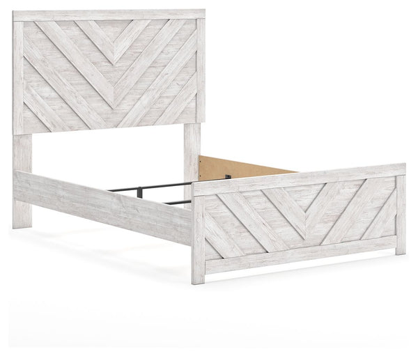 Cayboni - Panel Bed #full