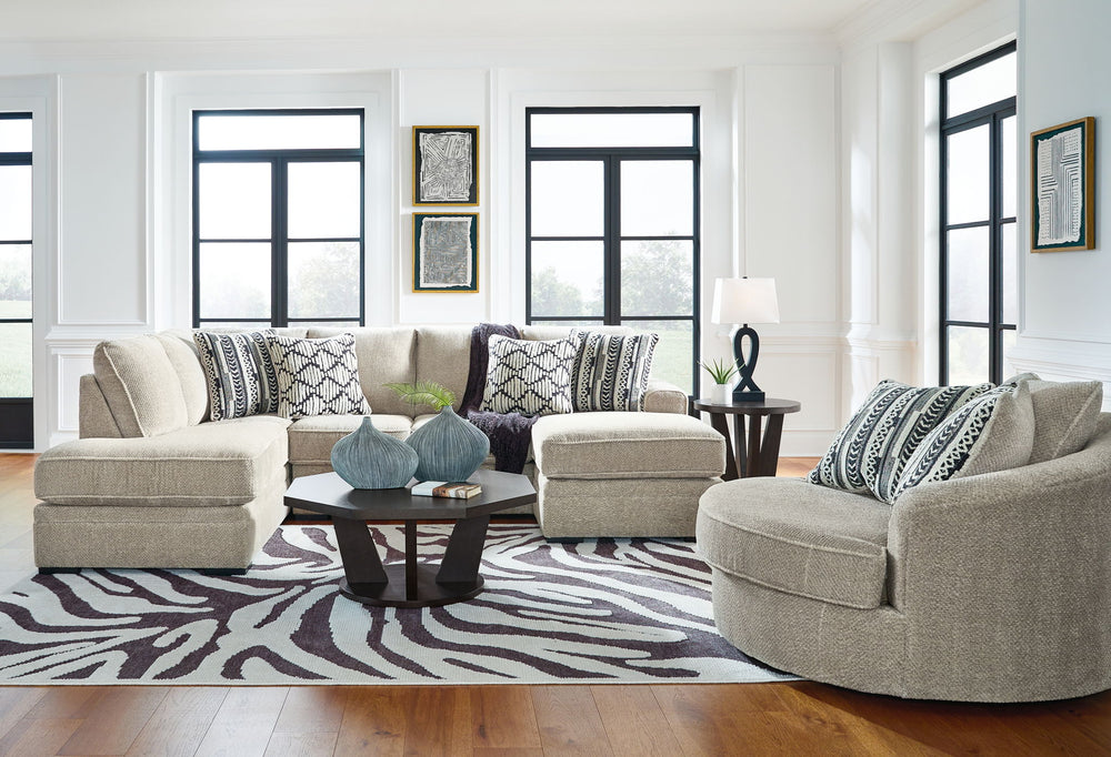 Calnita - Living Room Set #2pc.2-piecerafcornerchaisesectional,chair