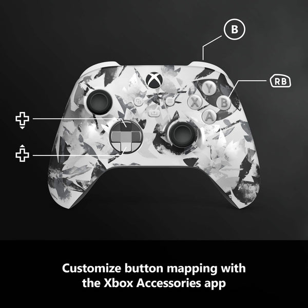 Microsoft - Xbox Wireless Controller for Xbox Series X, Xbox Series S, Xbox One, PCs, and Cloud-Enabled Devices - Storm Breaker Special Edition