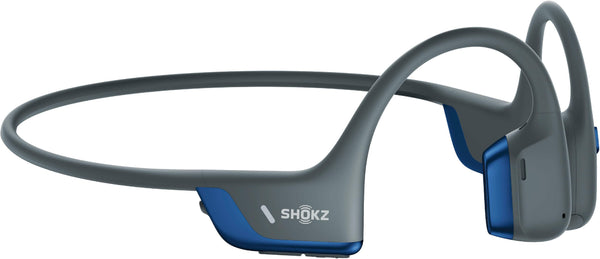 Shokz - OpenRun Pro 2 Wireless Bone Conduction Open-Ear Bluetooth Sports Headphones - Steel Blue