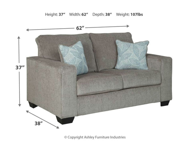 Altari - Living Room Set #gray #2pc.sofa,loveseat|4pc.sofa,loveseat,chair,ottoman