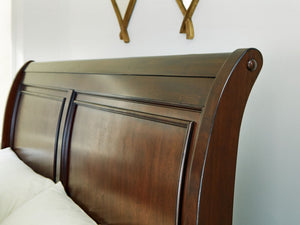 Trellington - Cama Queen Trineo con Almacenamiento - Marrón